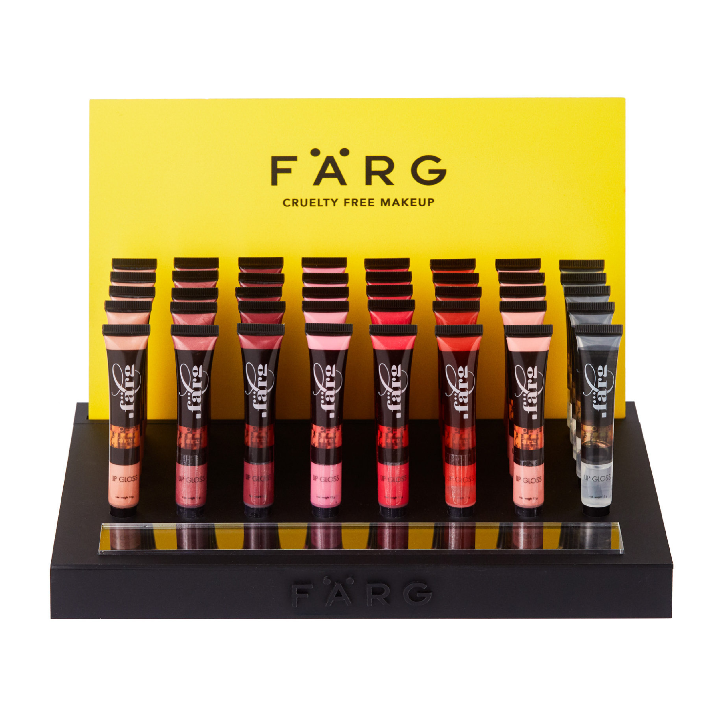 Store Display - Lipgloss 8 shades