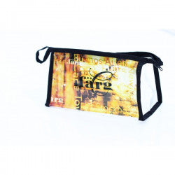 Makeup accessories - Transparent Makeup Bag Yellow