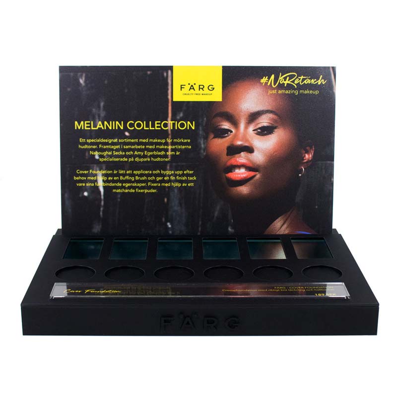 Store Display - Shimmer Pigment & Creme Foundations 6 shades