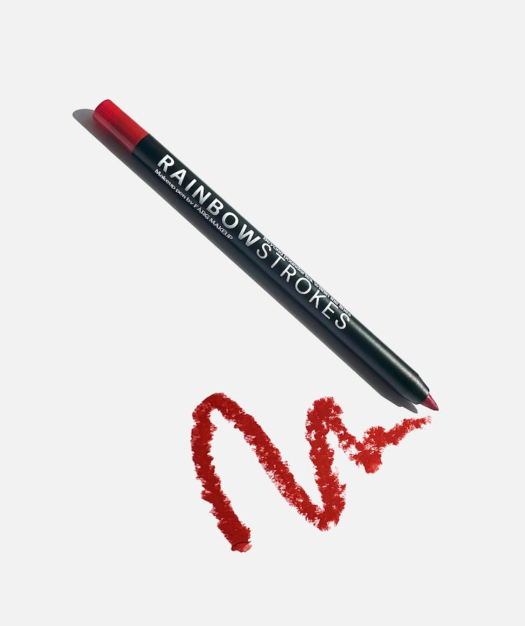 Lip pen Rainbow strokes in shade Polly red