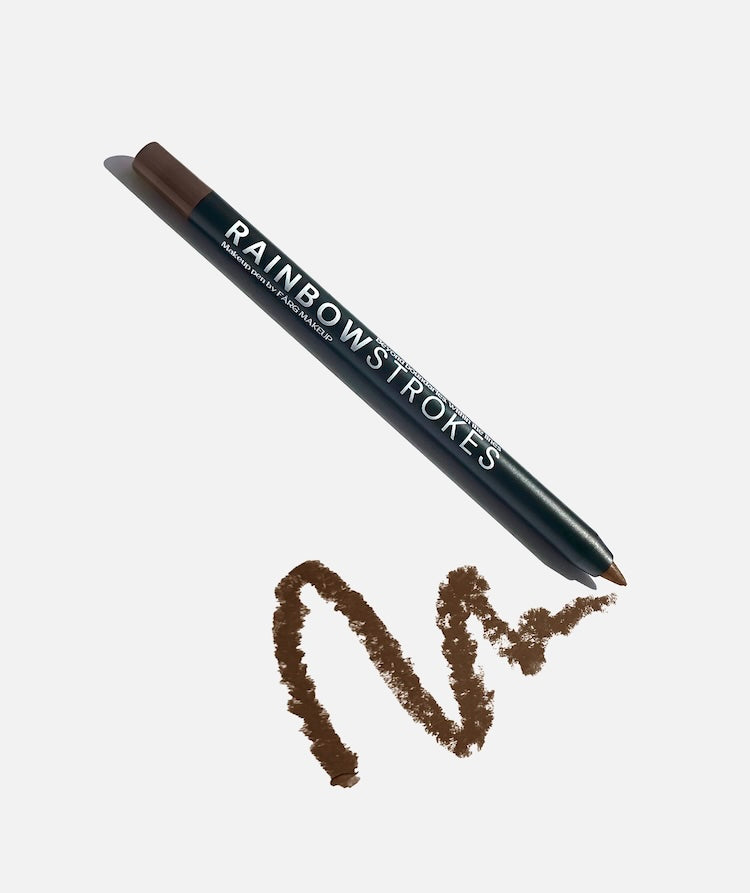 Lip pen Rainbow strokes in shade Unity brown